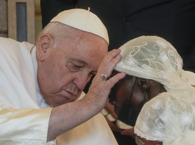 Papa Francesco grida dal Congo. Chi lo sente?
