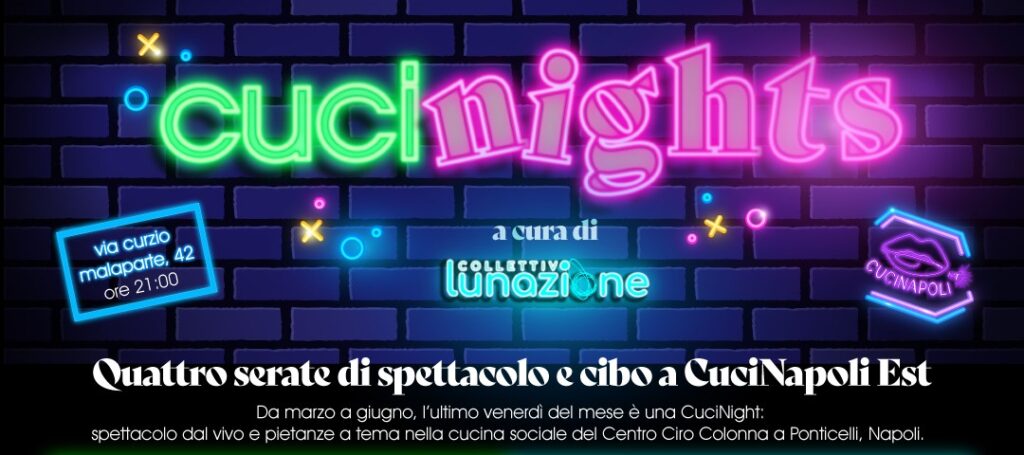 Napoli 30 marzo: conferenza stampa di presentazione di “CuciNights”