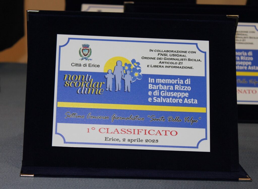 Gli elaborati vincenti la settima edizione del concorso giornalistico “Santo della Volpe”