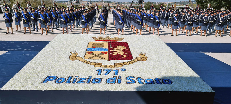 Le celebrazioni del 171° Anniversario di Fondazione della Polizia di Stato