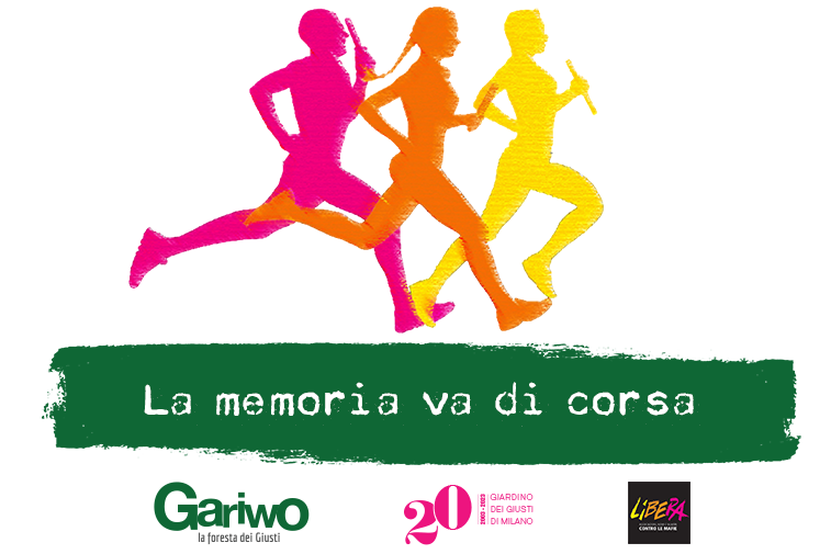 Al Giardino dei Giusti di Milano “La memoria va di corsa”, la staffetta di Libera e Gariwo