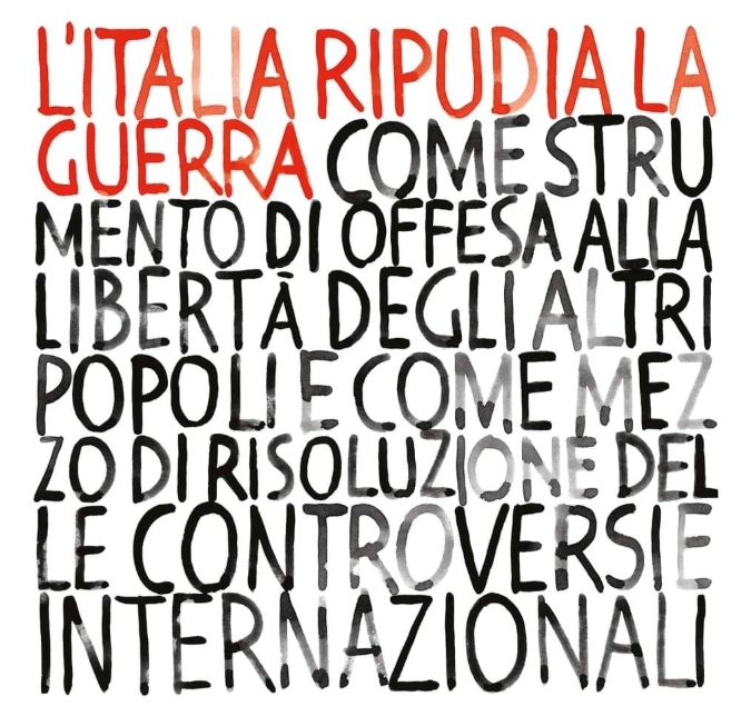 Il ripudio della guerra e le riforme costituzionali, due incontri a Bergamo