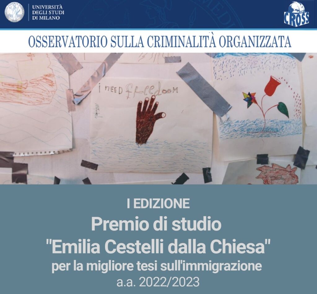 Milano 19 maggio, I edizione del premio “Emilia Cestelli dalla Chiesa”