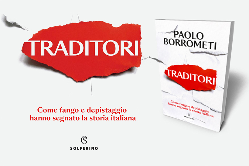 Roma 15 maggio, presentazione del libro “Traditori” di Paolo Borrometi