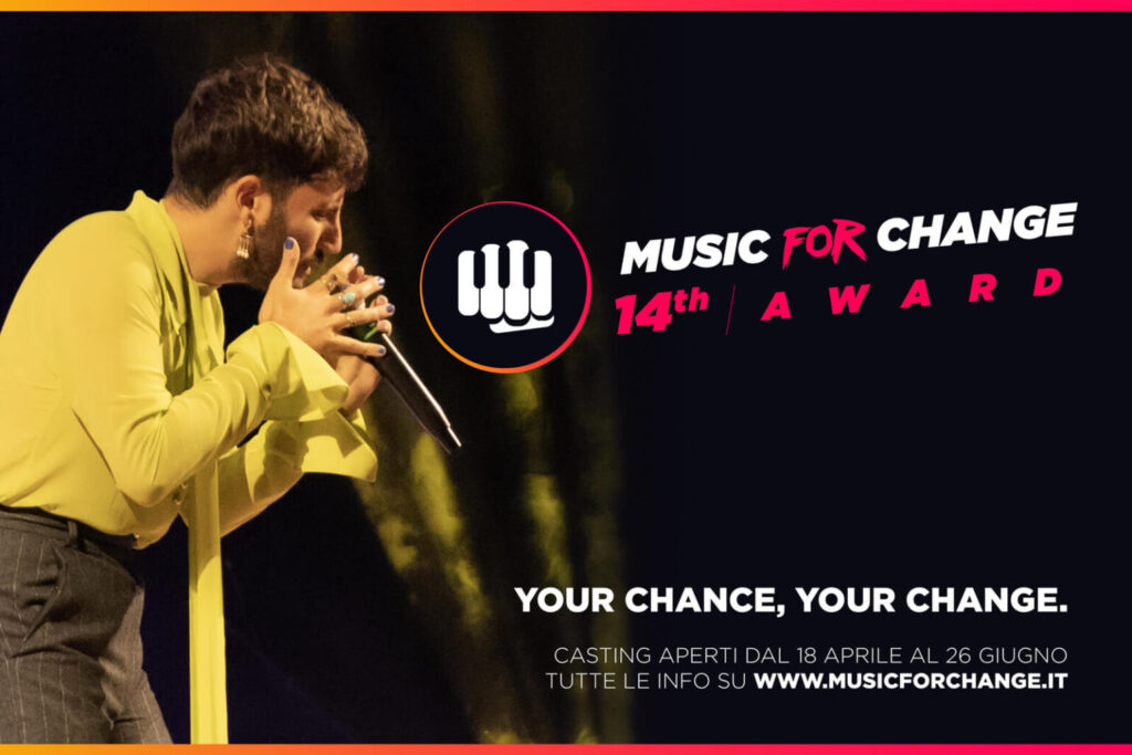 “Music for Change”: partite le iscrizioni per una 14ma edizione ricca di novità