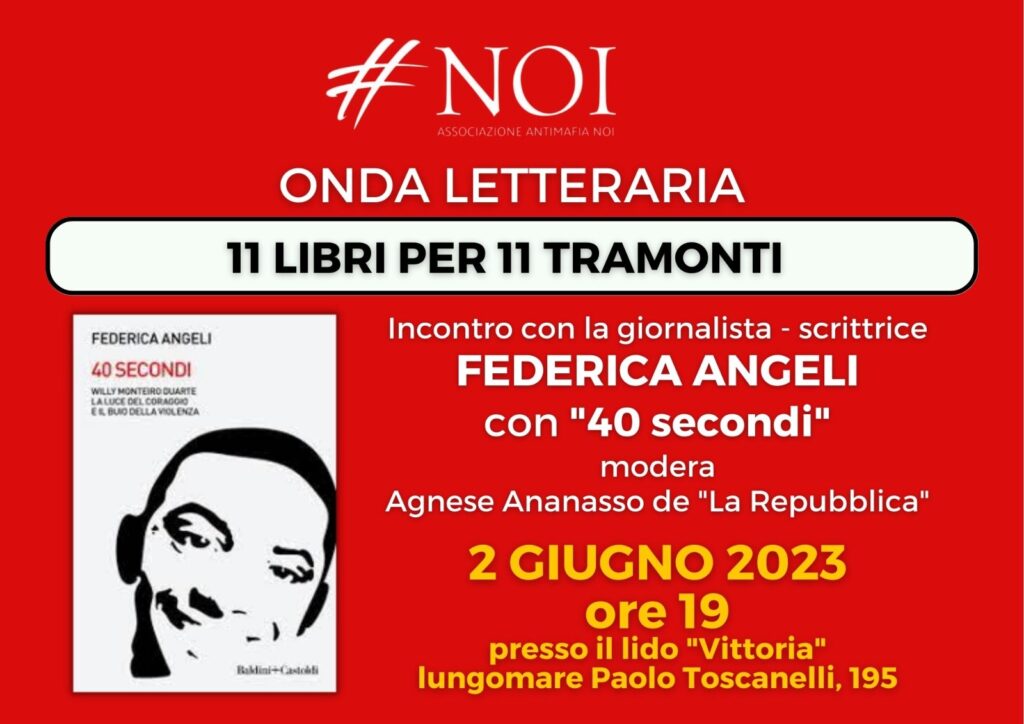 “Onda Letteraria. 11 libri per 11 tramonti” sulla spiaggia di Ostia