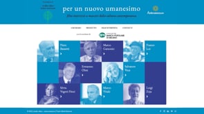 “Per un nuovo umanesimo”, on-line il nuovo sito: la memoria etica come manifesto per il futuro