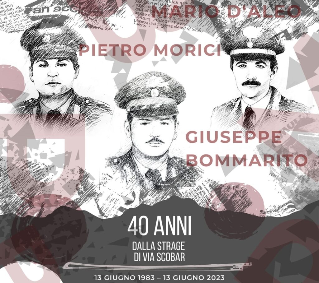 13 giugno 2023, a quarant’anni dalla strage di Via Scobar a Palermo