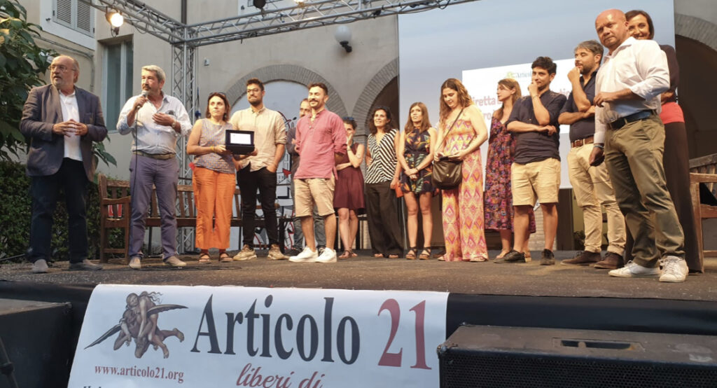 Oltre 200 persone a Roma con Articolo21 contro i bavagli alla Costituzione