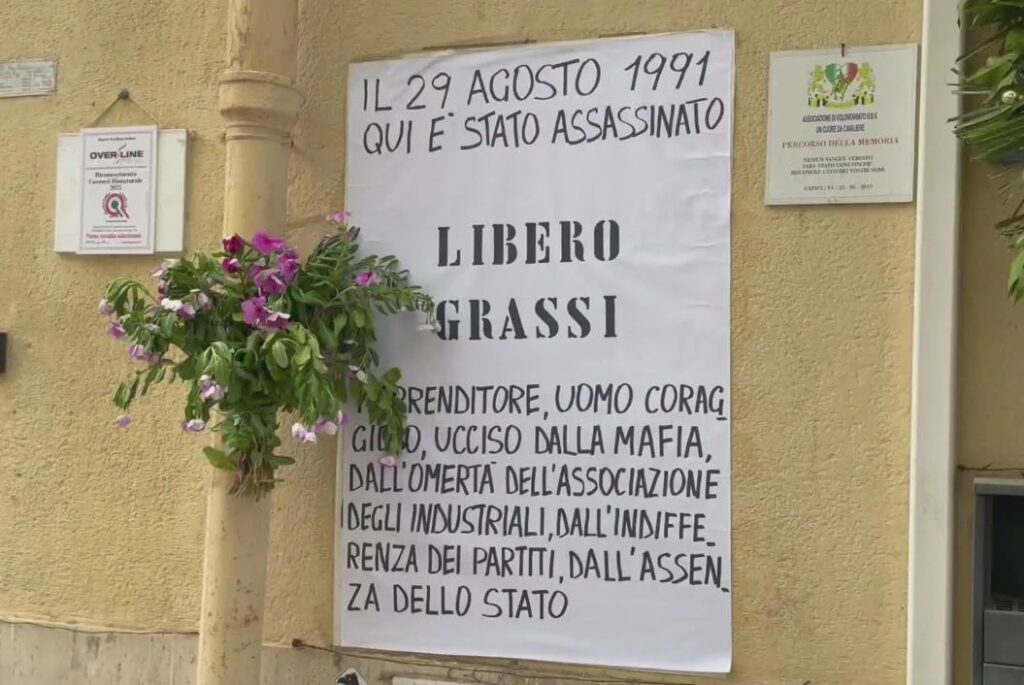Oggi non parlerei dell’assassinio di Libero Grassi, ma della sua straordinaria obiezione di coscienza