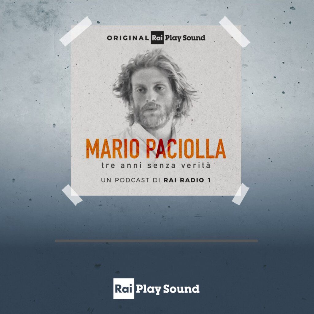 “Mario Paciolla – Tre anni senza verità”, un podcast di RaiPlay Sound