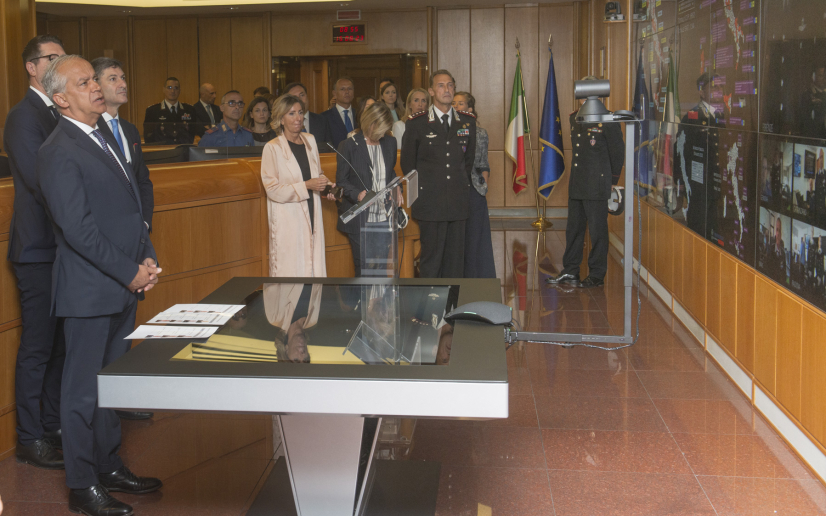 Ferragosto, il ministro Piantedosi ha visitato le sale operative della Capitale