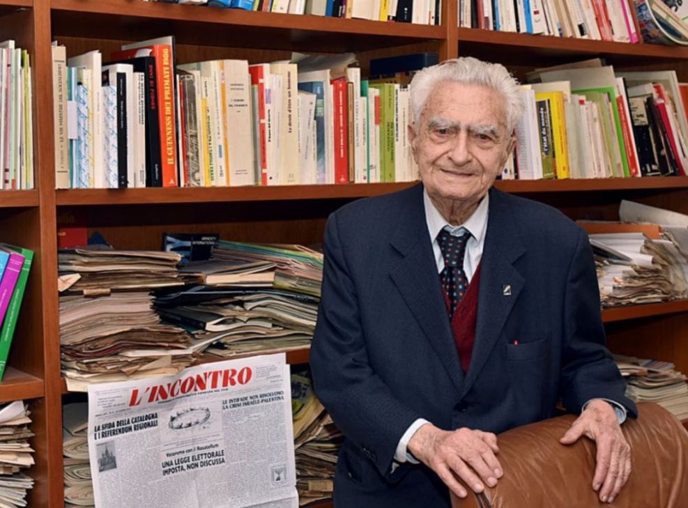 105 anni di battaglie. Auguri avvocato Bruno Segre!