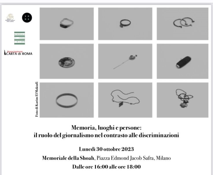 Milano 30 ottobre: “Il ruolo del giornalismo nel contrasto alle discriminazioni”