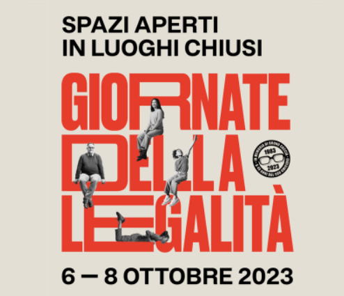 Torino, “Giornate della Legalità – spazi aperti in luoghi chiusi” da venerdì 6 a domenica 8 ottobre