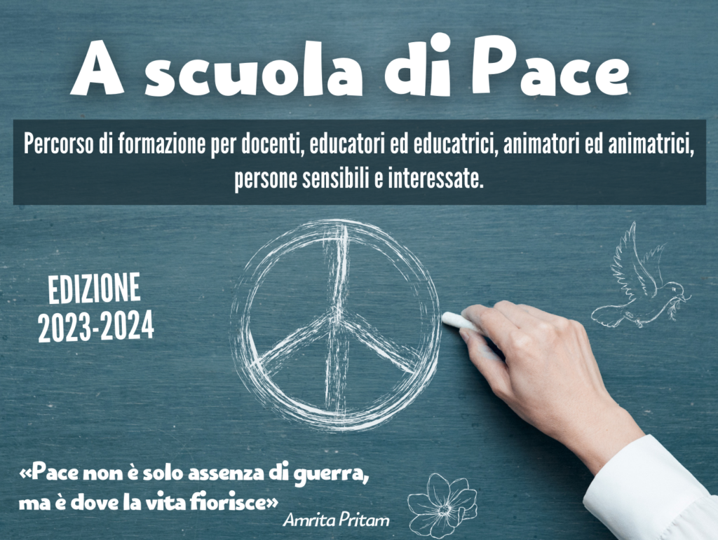 Como. Scuola di Pace 2023/2024 al via dal 2 dicembre