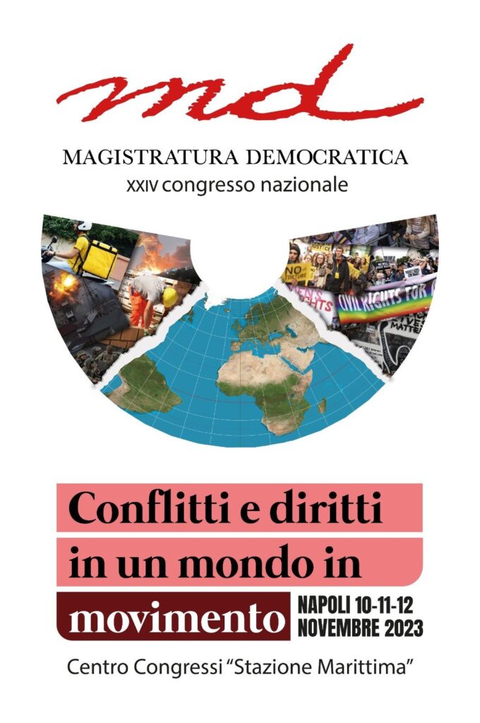 XXIV Congresso Nazionale Magistratura Democratica, Napoli 10-12 novembre 2023