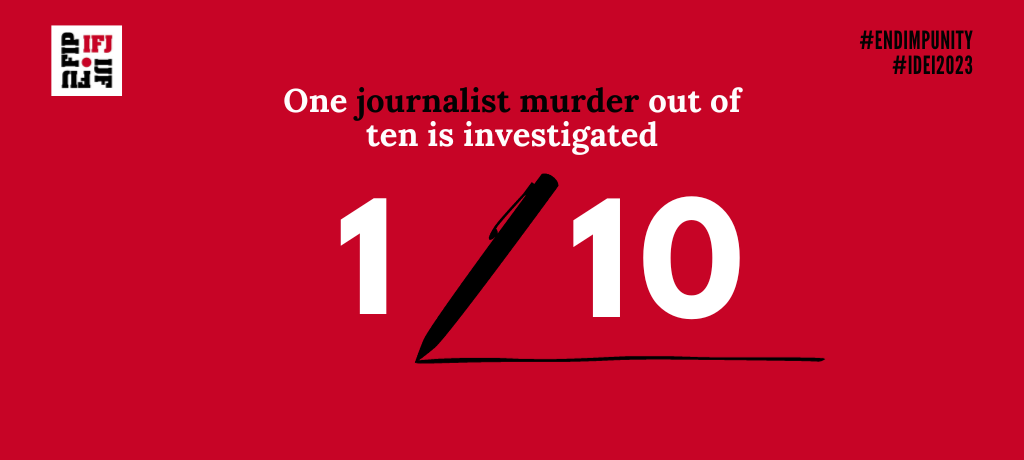 Giornata internazionale per porre fine all’impunità per i crimini contro i giornalisti, l’appello della Ifj
