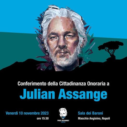 Julian Assange cittadino onorario di Napoli, il programma dei quattro giorni