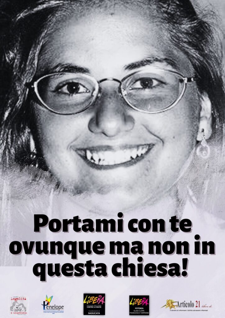 Potenza, dopo il sit-in davanti alla chiesa della SS Trinità in memoria di Elisa Claps