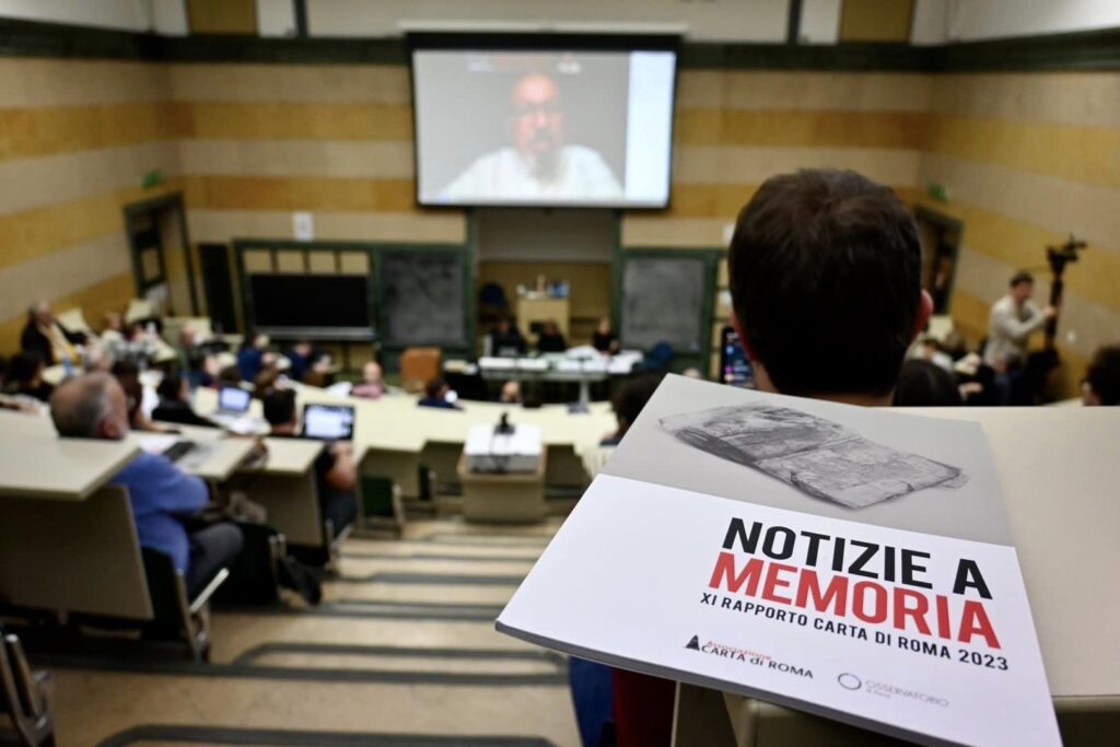 ‘Notizie a memoria’, presentato a Milano l’XI rapporto Carta di Roma