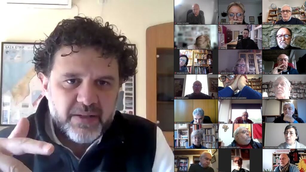 Focus sulla guerra e sulla marcia della pace nella riunione di Articolo 21