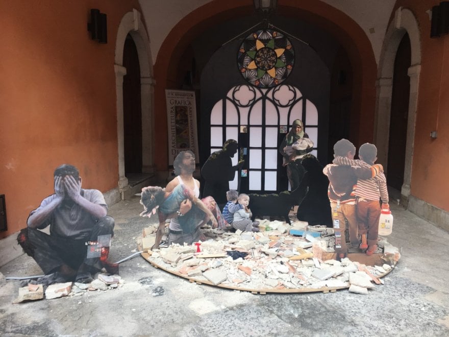 Presepi di guerra. Nel ’68 e nel 2003 seppi come fare. Ora attendo una “pedata di Dio”