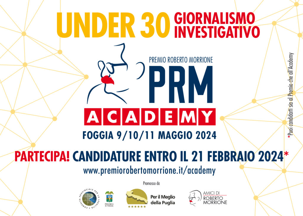 Al Premio Roberto Morrione si aggiunge la PRM Academy