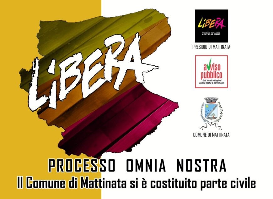 “Processo Omnia Nostra”: appuntamento il 18 gennaio a Mattinata (FG)