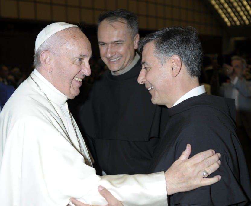 Padre Enzo Fortunato coordinatore della Giornata dei Bambini e direttore della Comunicazione della Basilica Papale