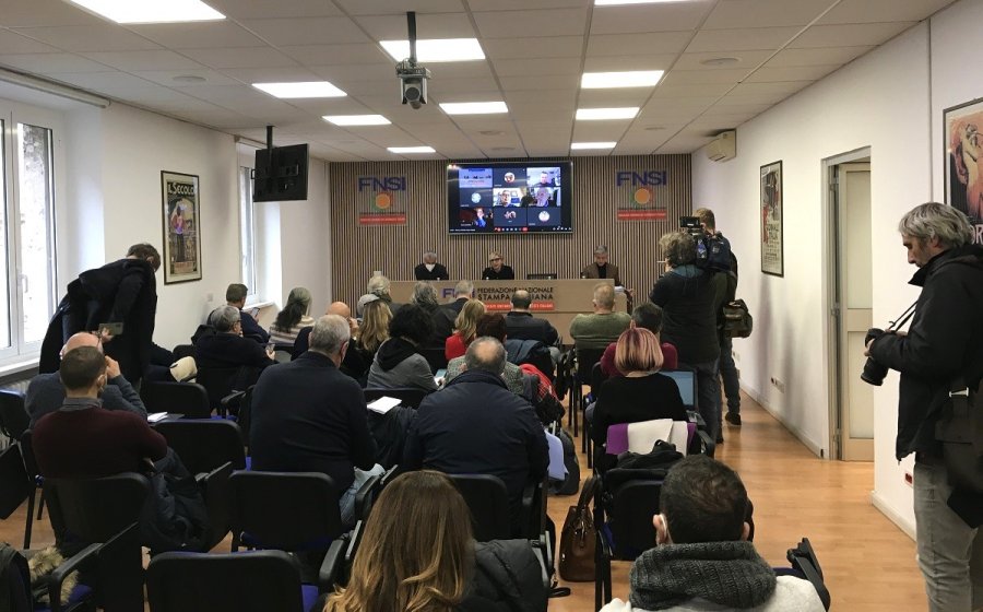 Fnsi, mobilitazione con i Cdr nelle piazze e assemblee nelle redazioni