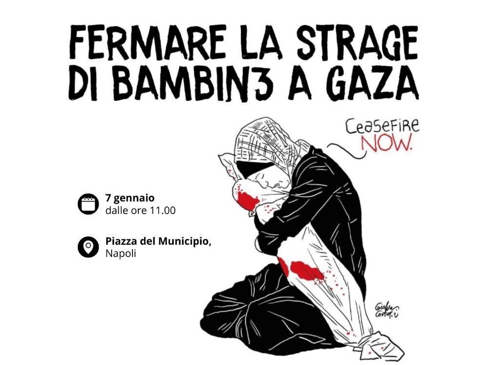 “Cessate il fuoco”, appuntamento a Napoli il 7 gennaio