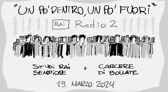 “Caterpillar” da carcere Bollate: “Orgogliosi per bella pagina servizio pubblico”