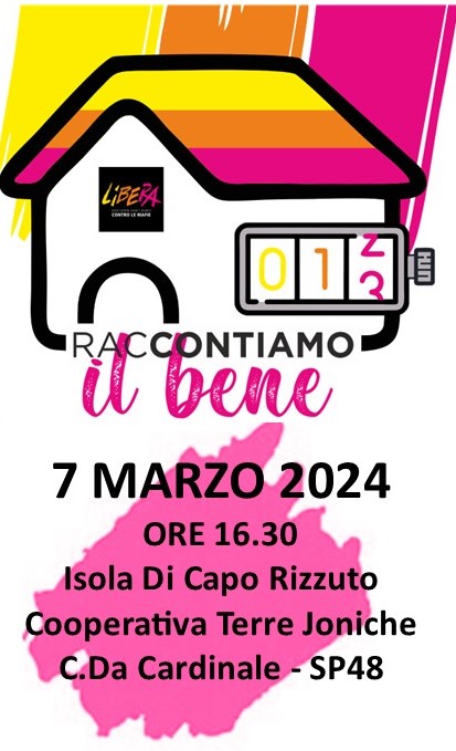 Valorizzazione dei beni confiscati, protocollo d’intesa tra Libera Calabria e Legacoop Calabria