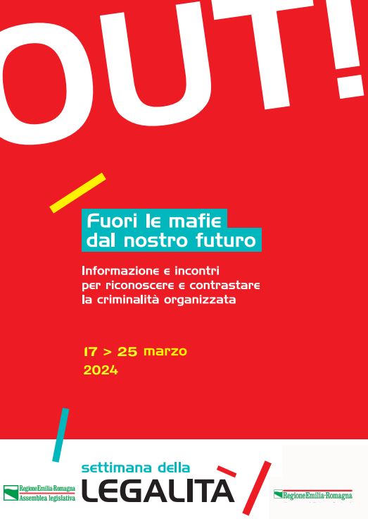 Regione Emilia-Romagna, il programma della Settimana della legalità