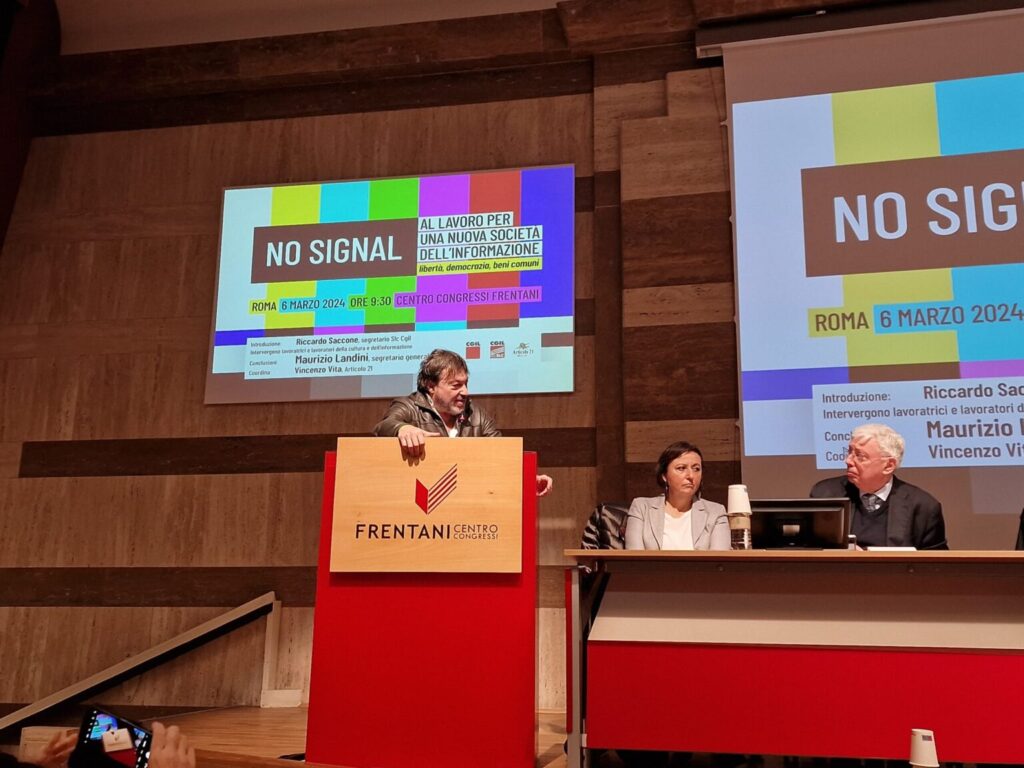 Articolo21 e Cgil. Un mercoledì da leoni