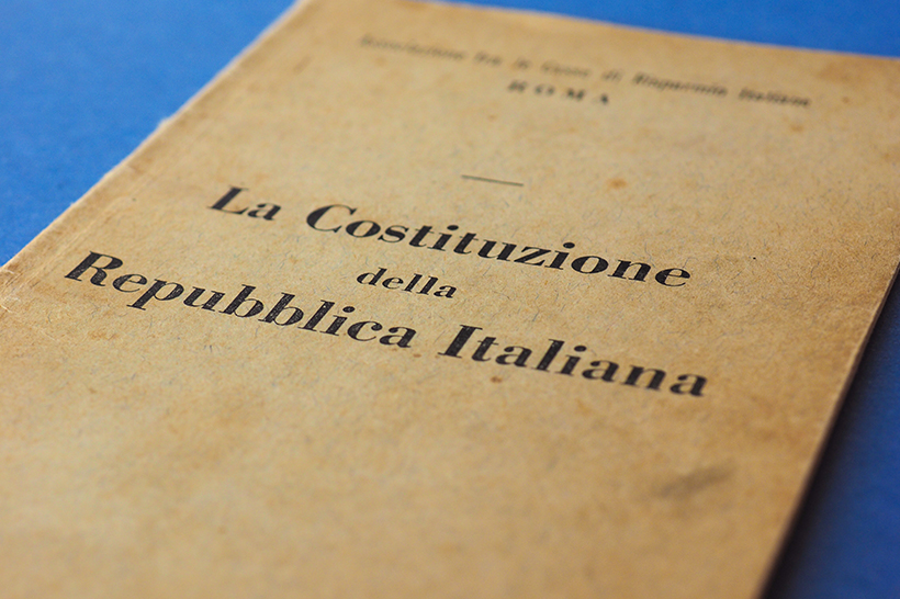 25 Aprile, Costituzione, giurisdizione