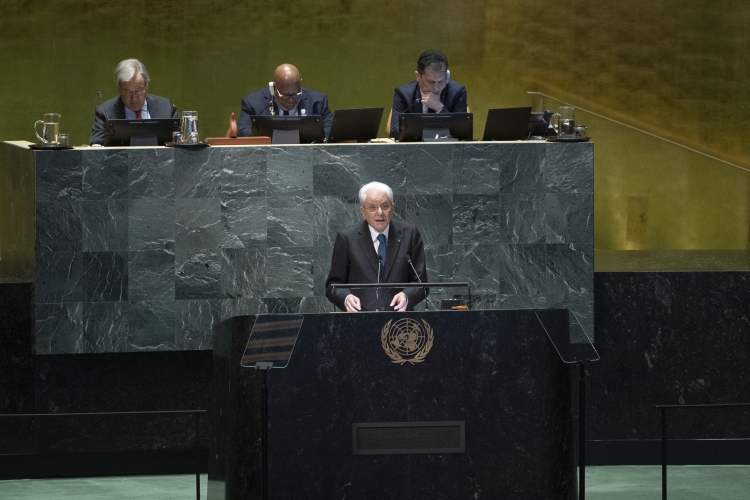 Mattarella all’ONU: “Italia, Nazioni Unite e multilateralismo per affrontare le sfide comuni”