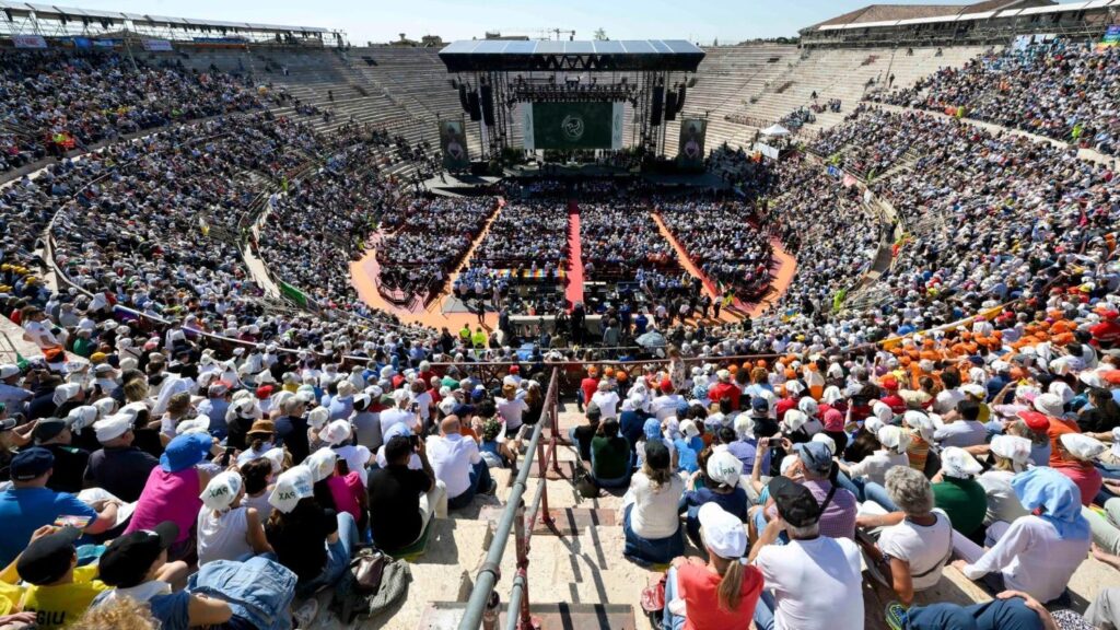 Manifesto Arena di pace e giustizia, Verona 18 maggio 2024