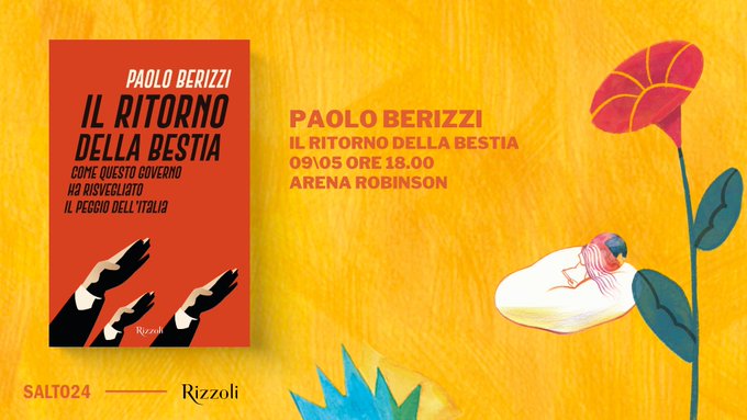 “Il ritorno della bestia” al Salone Internazionale del Libro di Torino, giovedì 9 maggio