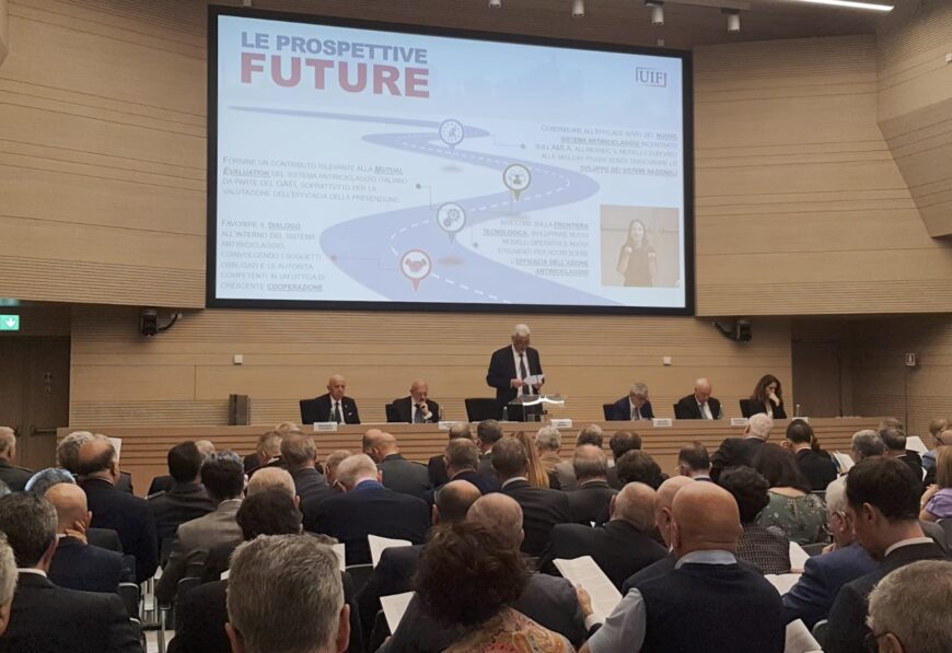 Presentazione del Rapporto annuale 2023 della UIF