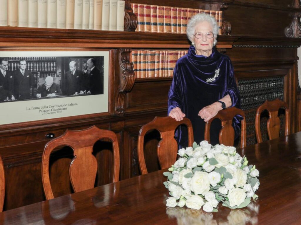 Con Liliana Segre in difesa della Costituzione