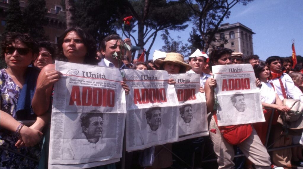Quel 13 giugno di 40 anni fa, al funerale di Enrico Berlinguer