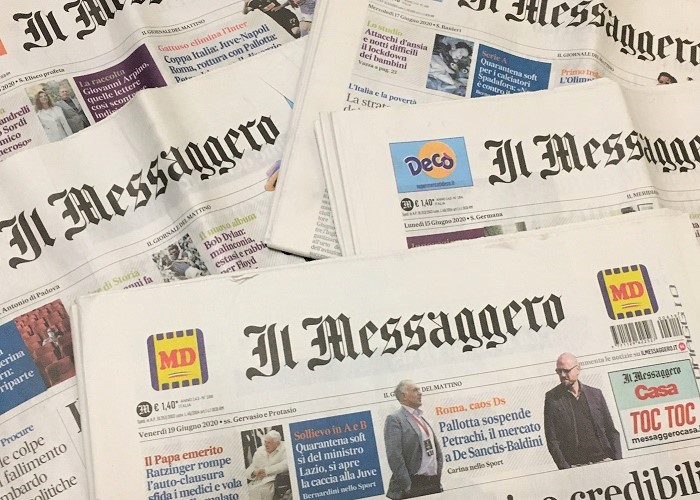 Associazione Stampa Romana: solidarietà ai giornalisti del Messaggero