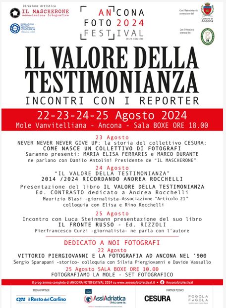 Ancona 24 agosto: “Il valore della testimonianza”