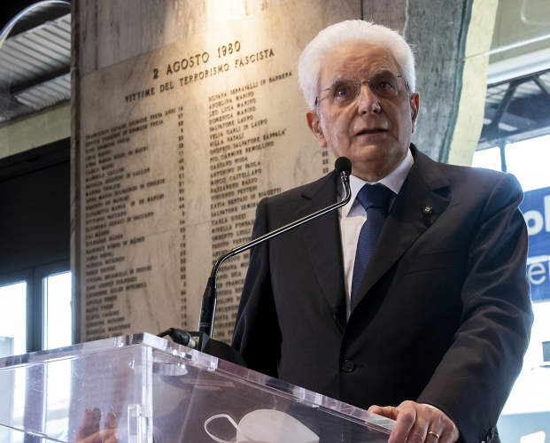 Dichiarazione del Presidente Mattarella nel 45° anniversario della strage della Stazione di Bologna