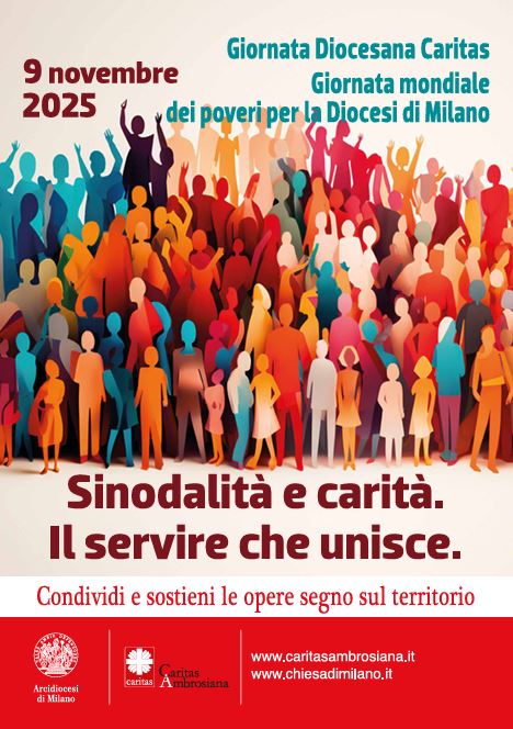 “Sinodalità e carità. Il servire che unisce”, convegno e giornata diocesana Caritas Ambrosiana