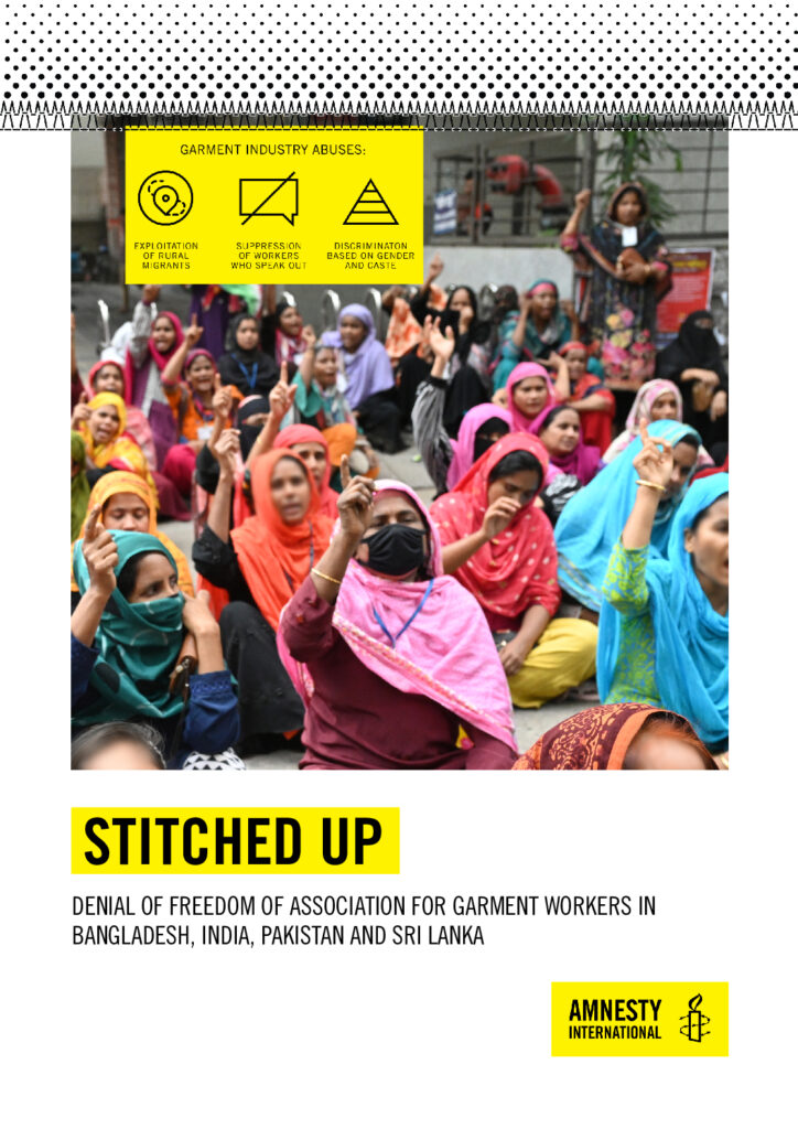 “L’industria della moda beneficia dalla negazione del diritto alla sindacalizzazione nei paesi produttori”