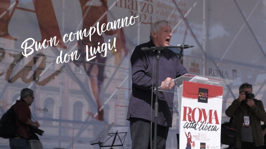 Oggi compie 80 anni don Ciotti, fondatore del Gruppo Abele e di Libera