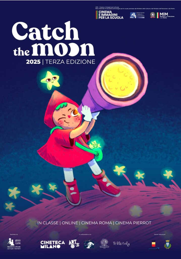 Napoli, cerimonia di premiazione “Catch the Moon”, festival di animazione per bambini e ragazzi